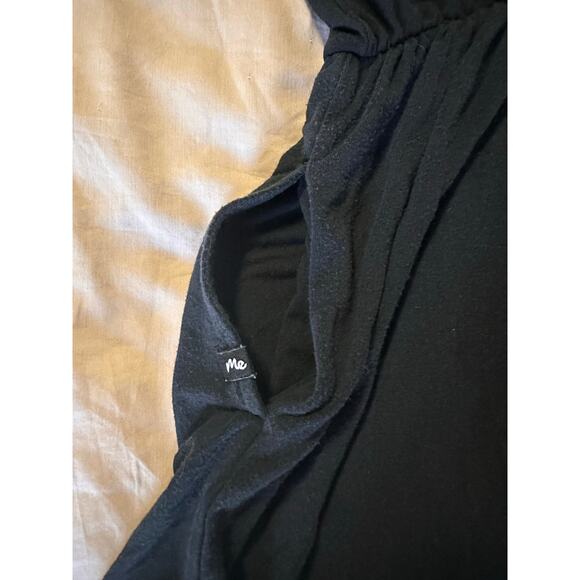 Meundies black spaghetti strap romper women's size L cute trendy versatile - Picture 5 of 6